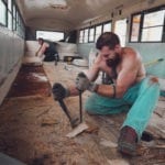 One would think the hardest part of a school bus conversion is the interior construction - but have you ever tried to deconstruct a bus? | Since We Woke Up | sincewewokeup.com