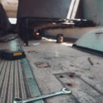 One would think the hardest part of a school bus conversion is the interior construction - but have you ever tried to deconstruct a bus? | Since We Woke Up | sincewewokeup.com